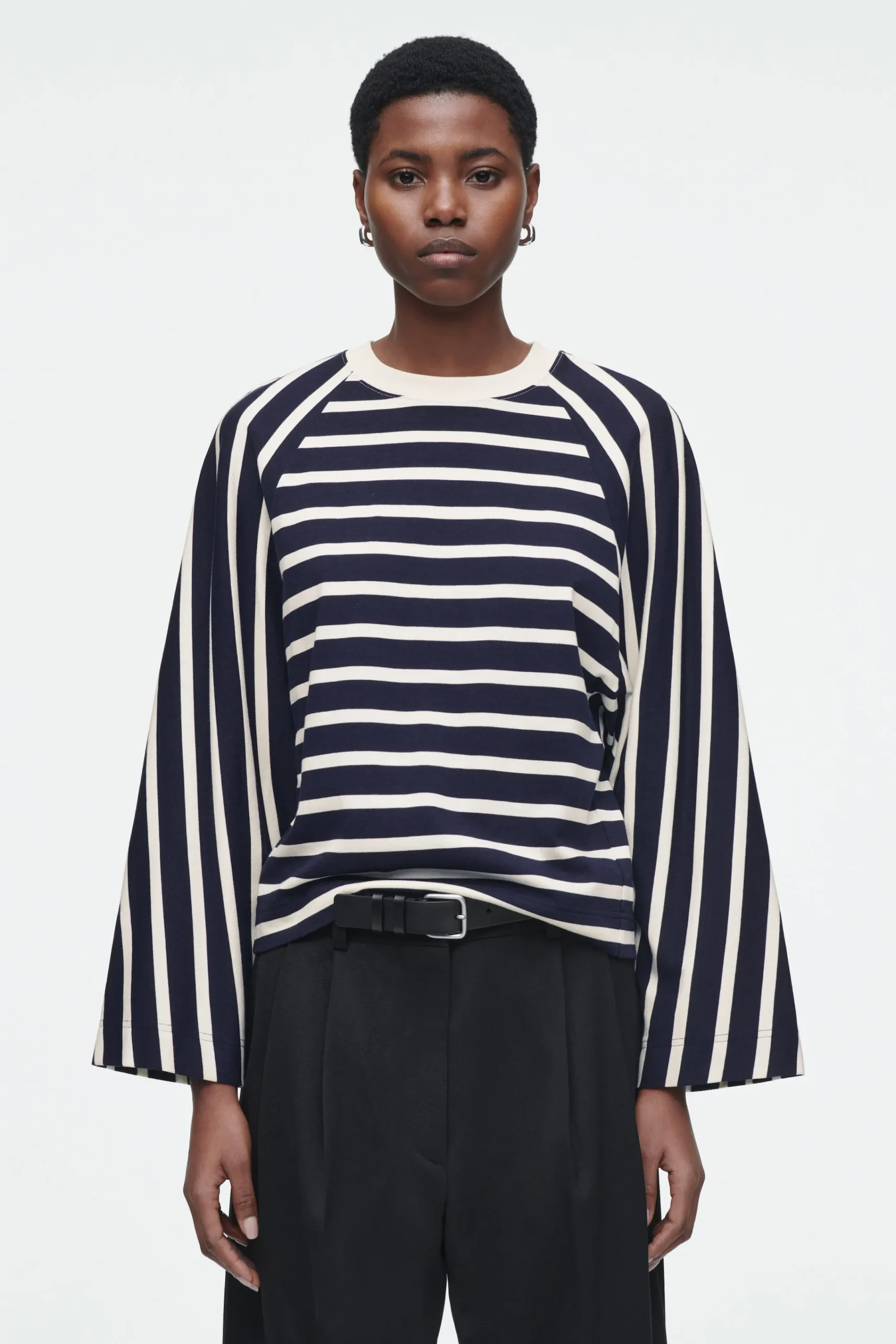 Damen COS Oberteile*KASTENFÖRMIGES LANGARMSHIRT