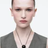 Damen COS Schmuck*KETTE MIT KUGELFÖRMIGEM GLASANHÄNGER