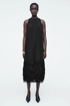 Damen COS Kleider*KLEID MIT FRANSENSAUM