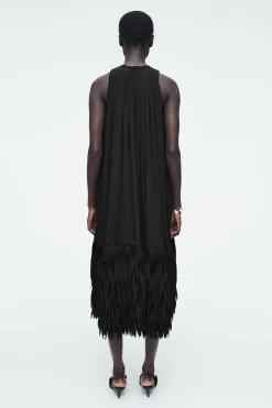 Damen COS Kleider*KLEID MIT FRANSENSAUM
