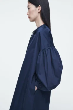 Damen COS Kleider*KLEID MIT RAFFUNG UND BINDEDETAILS