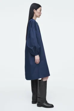 Damen COS Kleider*KLEID MIT RAFFUNG UND BINDEDETAILS