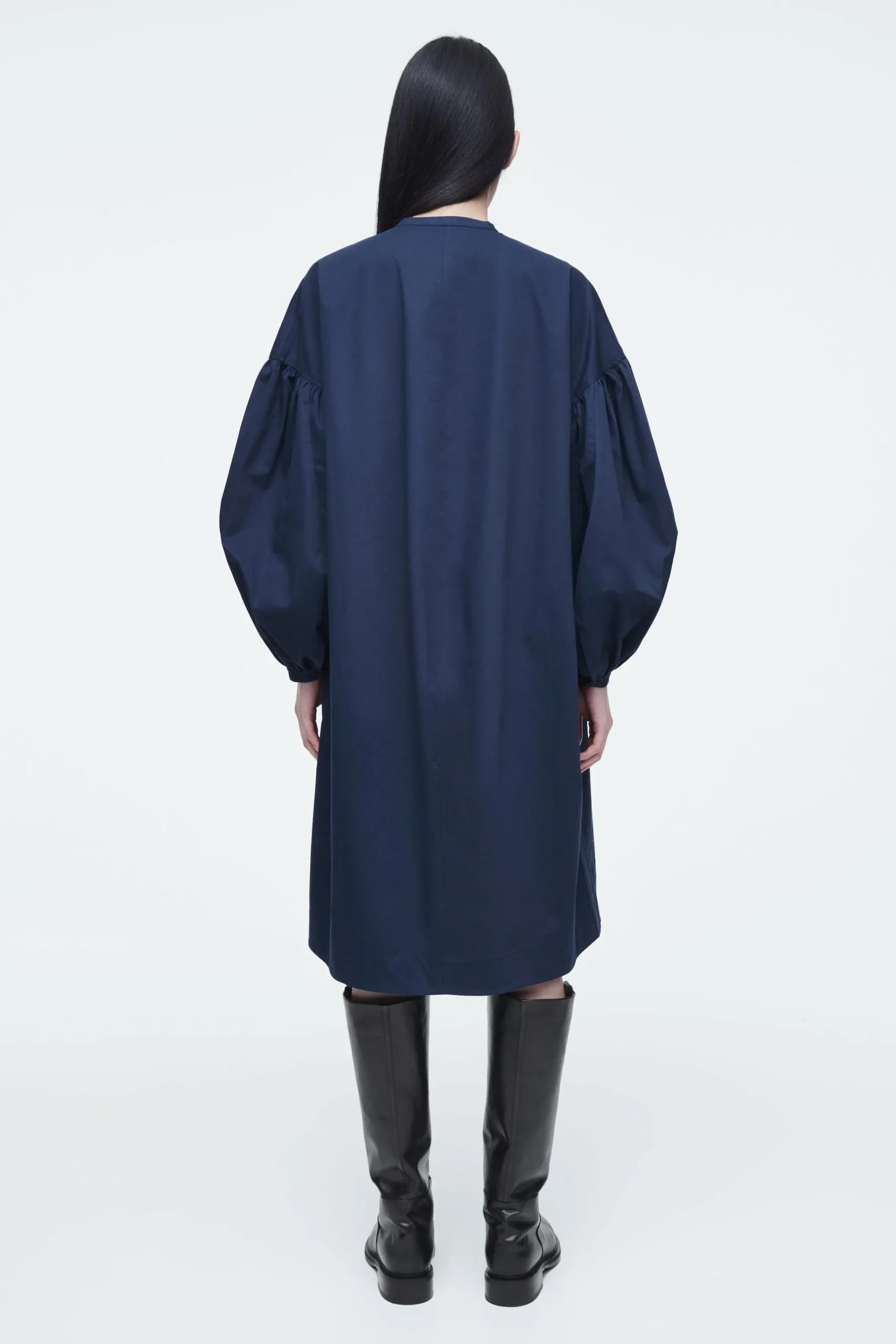 Damen COS Kleider*KLEID MIT RAFFUNG UND BINDEDETAILS