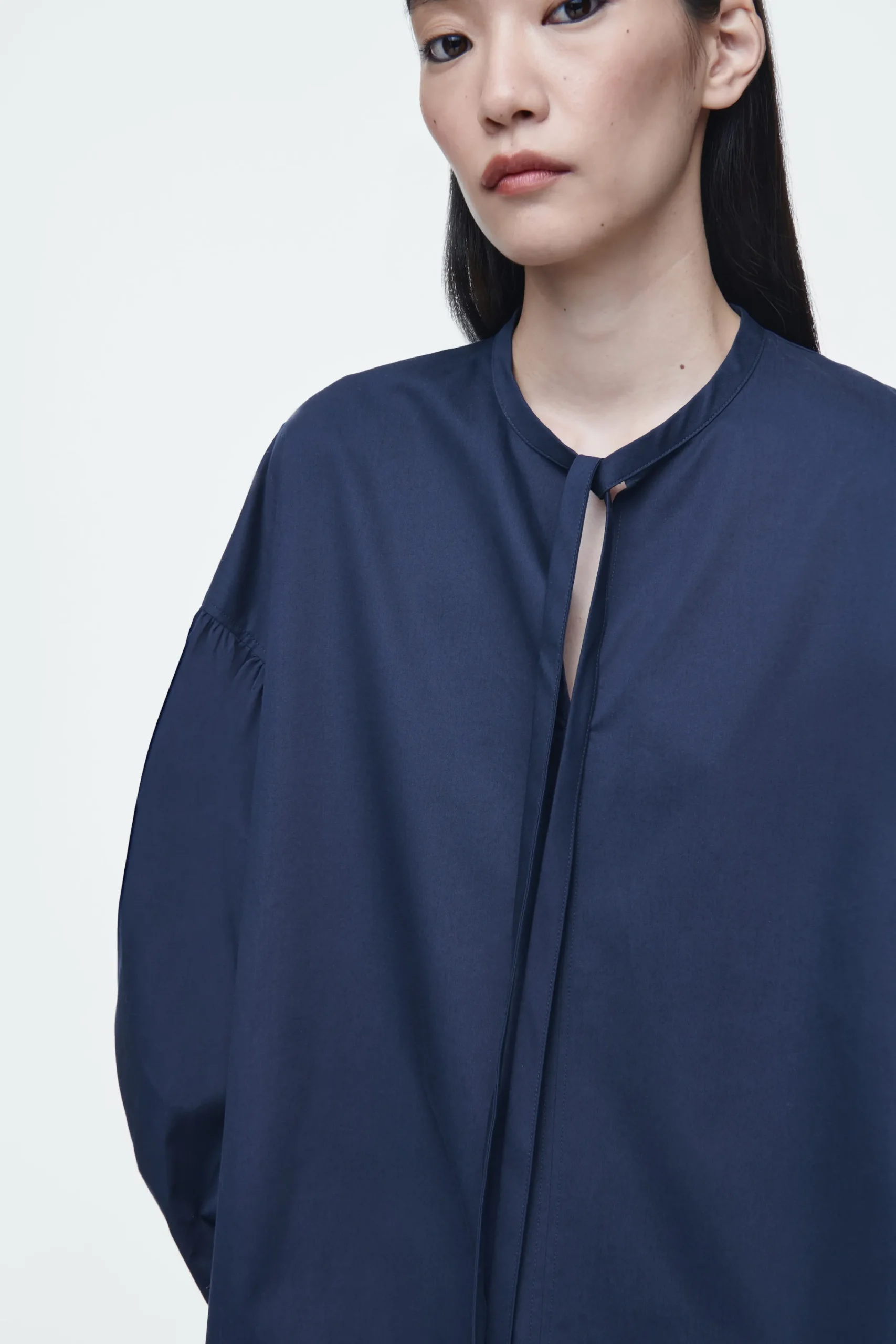 Damen COS Kleider*KLEID MIT RAFFUNG UND BINDEDETAILS