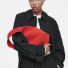 Damen COS Taschen*KLEINE SERIF TOTE BAG - VELOURSLEDER