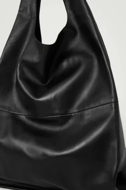 Herren COS Taschen & Portemonnaies*KNAUTSCHIGE TOTE BAG AUS LEDER