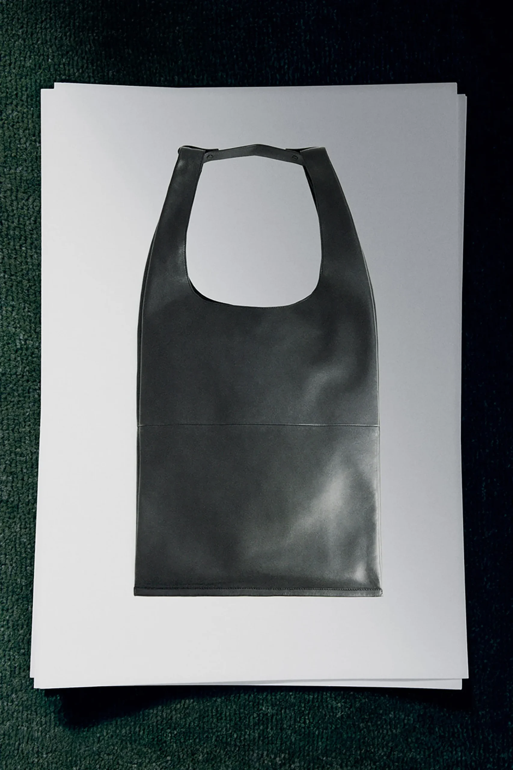 Herren COS Taschen & Portemonnaies*KNAUTSCHIGE TOTE BAG AUS LEDER