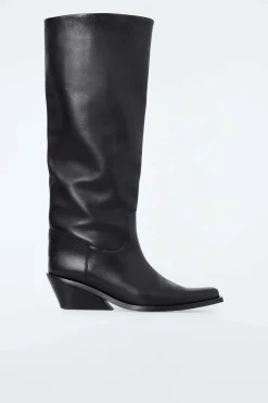 Damen COS Schuhe | Accessoires Aus Leder*KNIEHOHE COWBOYSTIEFEL AUS LEDER