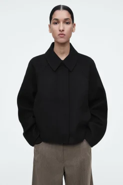 Damen COS Mäntel & Jacken*KURZE JACKE AUS DOUBLEFACE-WOLLE