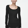 Damen COS Oberteile | Strickmode*LANGARMSHIRT AUS MERINOWOLLE