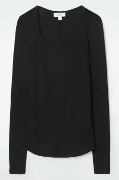 Damen COS Oberteile | Strickmode*LANGARMSHIRT AUS MERINOWOLLE
