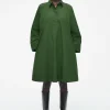 Damen COS Kleider*LANGÄRMLIGES HEMDKLEID IN A-LINIE