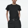 Damen COS T-Shirts | Oberteile*LEICHT VERKÜRZTES SCHMAL GESCHNITTENES T-SHIRT