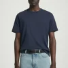 Herren COS T-Shirts & Tanktops*LEICHTES T-SHIRT AUS GEBÜRSTETER BAUMWOLLE