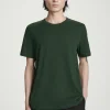 Herren COS T-Shirts & Tanktops*LEICHTES T-SHIRT AUS GEBÜRSTETER BAUMWOLLE