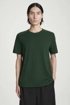 Herren COS T-Shirts & Tanktops*LEICHTES T-SHIRT AUS GEBÜRSTETER BAUMWOLLE
