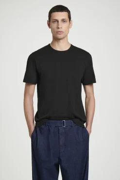Herren COS T-Shirts & Tanktops*LEICHTES T-SHIRT AUS GEBÜRSTETER BAUMWOLLE