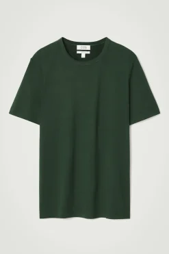 Herren COS T-Shirts & Tanktops*LEICHTES T-SHIRT AUS GEBÜRSTETER BAUMWOLLE