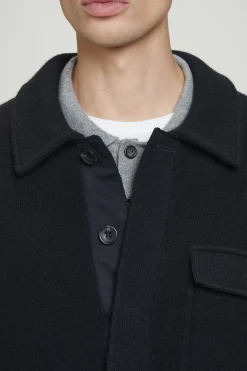 Herren COS Hemden | Mäntel & Jacken*LOCKERE DOUBLEFACE-HEMDJACKE AUS WOLLE