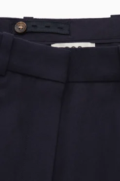 Damen COS Hosen*LOCKERE ELEGANTE WOLLHOSE MIT WEITEM BEIN