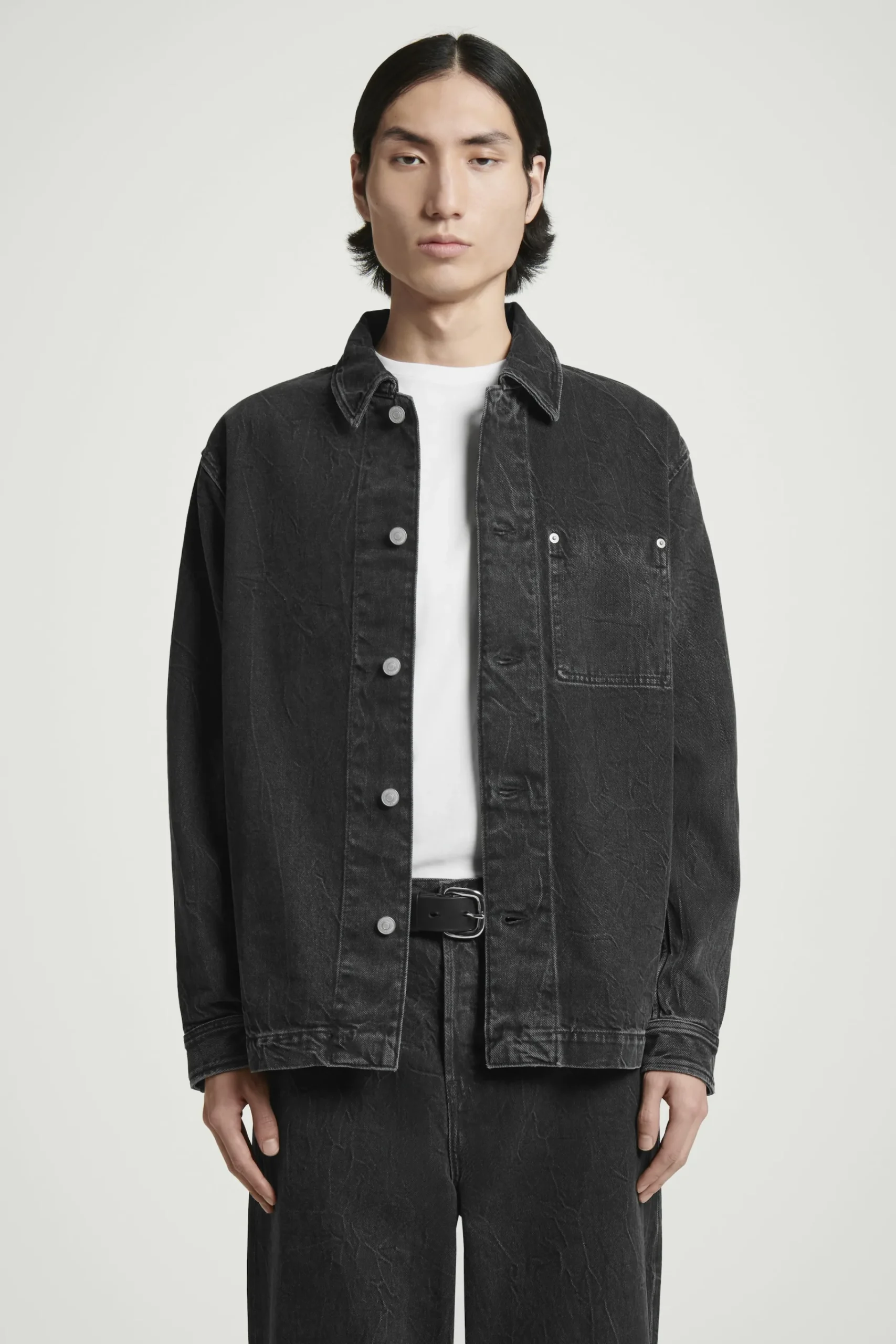 Herren COS Hemden | Mäntel & Jacken*LOCKERE HEMDJACKE AUS DENIM