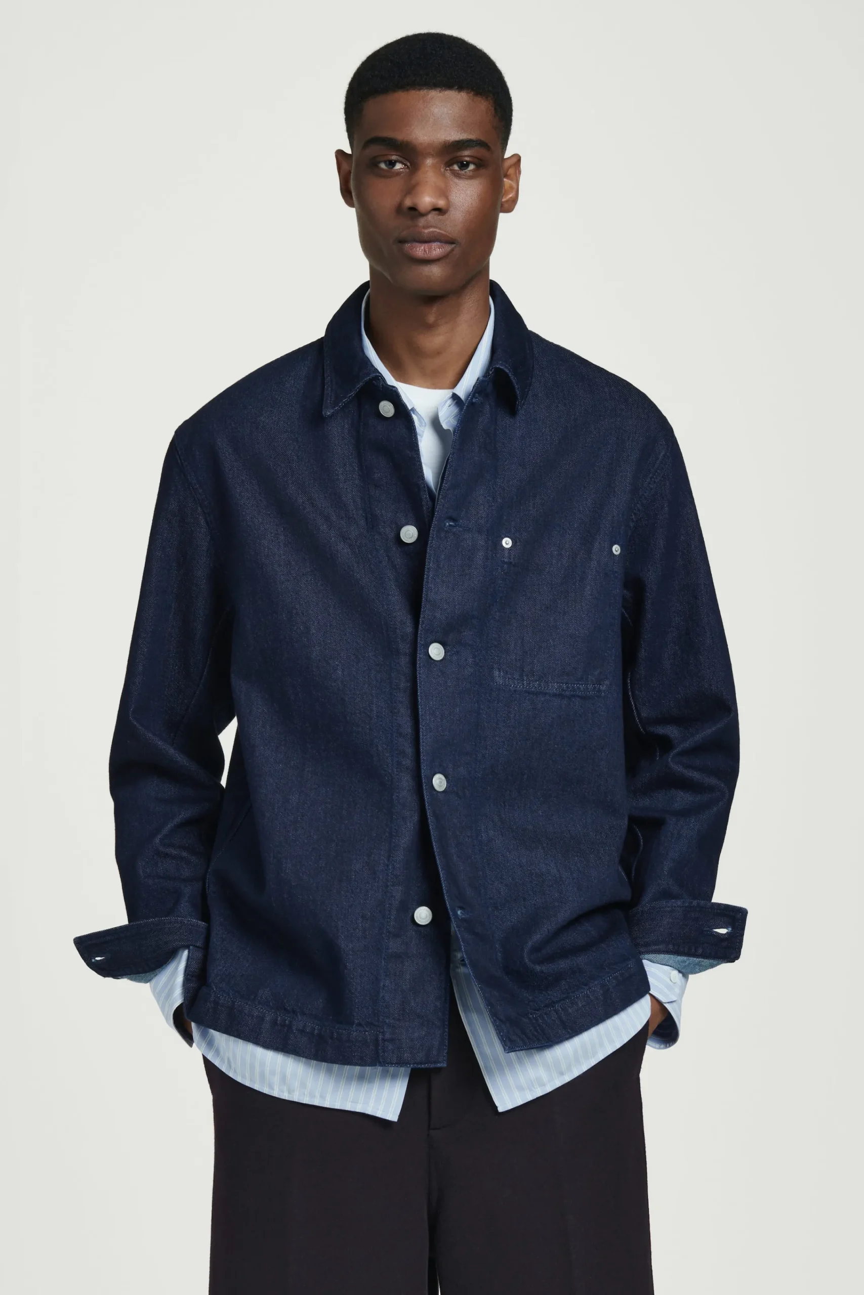 Herren COS Hemden | Mäntel & Jacken*LOCKERE HEMDJACKE AUS DENIM