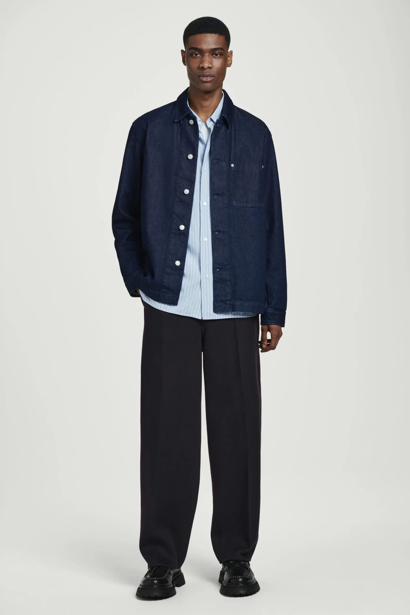 Herren COS Hemden | Mäntel & Jacken*LOCKERE HEMDJACKE AUS DENIM