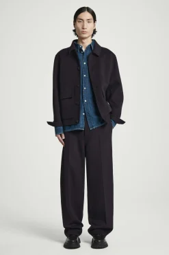 Herren COS Hemden*LOCKERE HEMDJACKE AUS DENIM