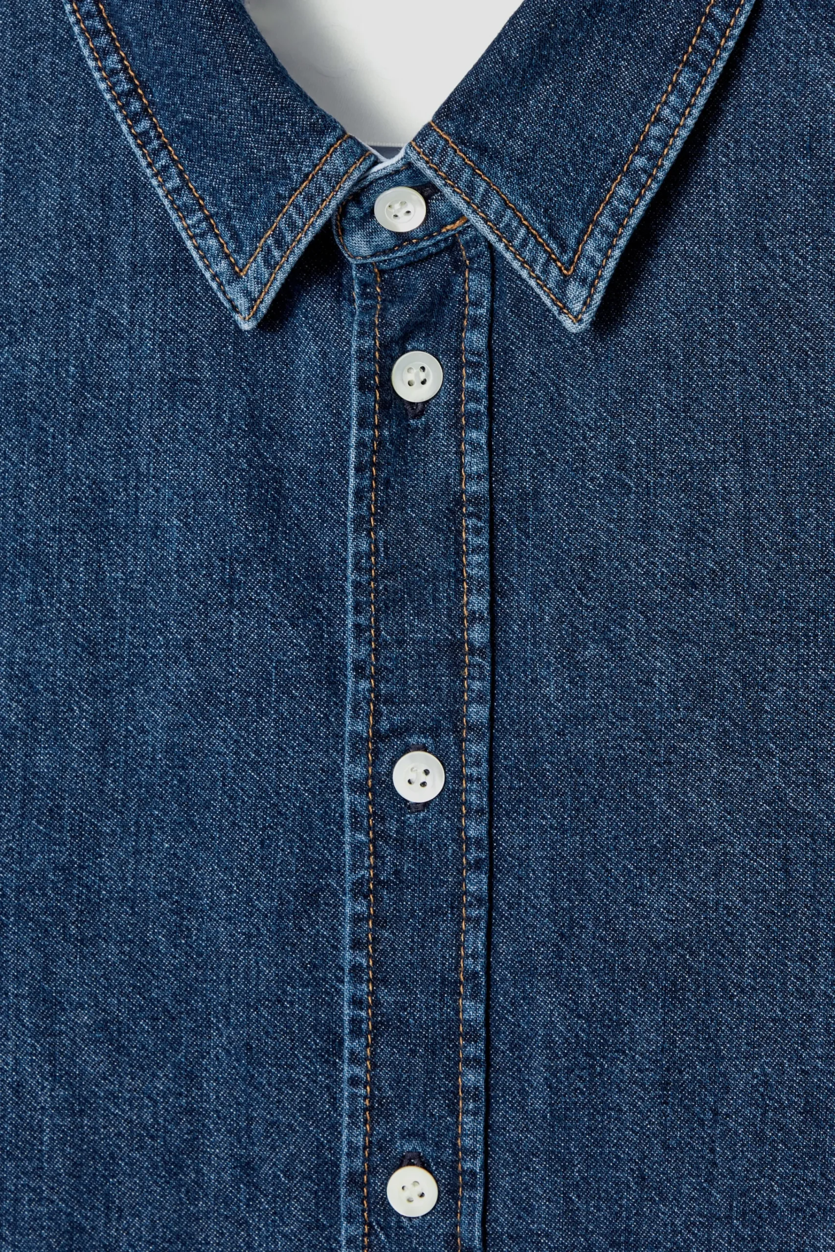 Herren COS Hemden*LOCKERE HEMDJACKE AUS DENIM