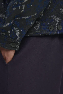 Herren COS Hemden | Mäntel & Jacken*LOCKERE HEMDJACKE AUS JACQUARD AUS WOLL-MIX