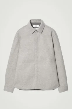 Herren COS Hemden | Mäntel & Jacken*LOCKERE HEMDJACKE AUS WOLL-MIX