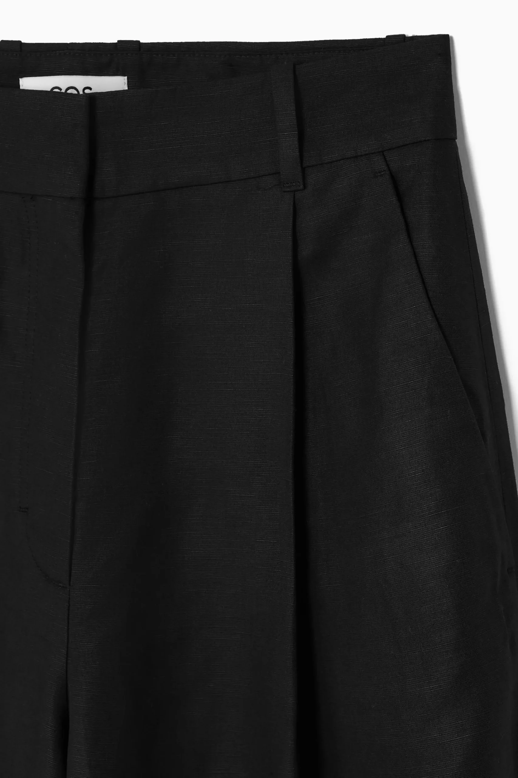 Damen COS Hosen*LOCKERE HOSE AUS LEINEN-MIX MIT WEITEM BEIN