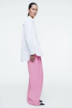 Damen COS Hosen*LOCKERE HOSE AUS TWILL MIT WEITEM BEIN