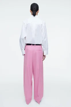 Damen COS Hosen*LOCKERE HOSE AUS TWILL MIT WEITEM BEIN