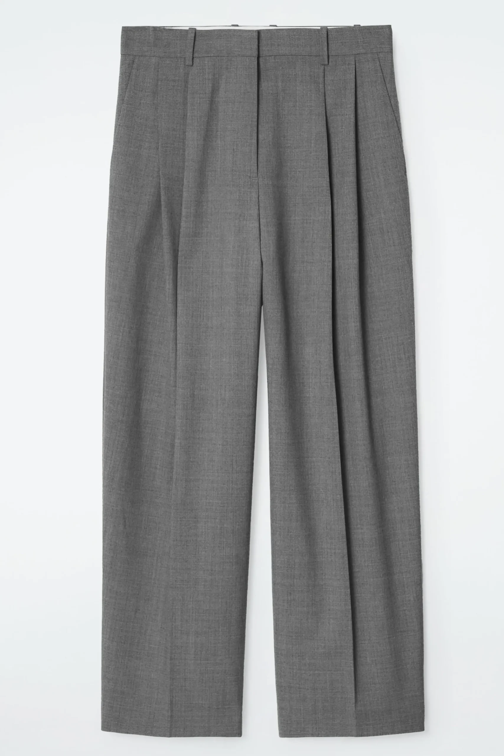 Damen COS Hosen*LOCKERE HOSE AUS TWILL MIT WEITEM BEIN