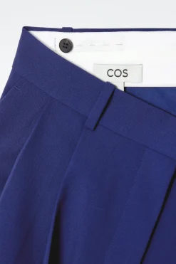 Damen COS Hosen*LOCKERE HOSE AUS TWILL MIT WEITEM BEIN