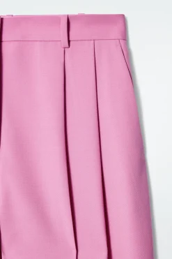 Damen COS Hosen*LOCKERE HOSE AUS TWILL MIT WEITEM BEIN