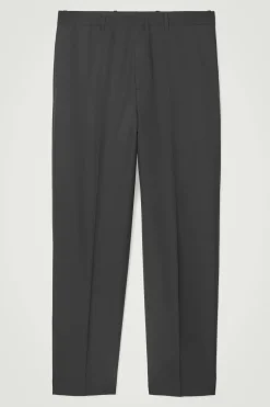 Herren COS Anzüge | Hosen*LOCKERE HOSE AUS WOLL-HOPSACK MIT GERADEM BEIN