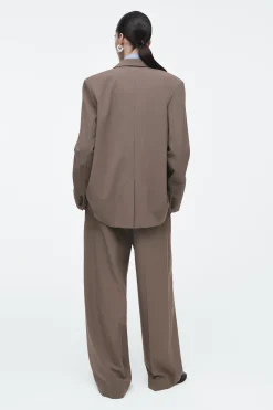 Damen COS Mäntel & Jacken*LOCKERER EINREIHIGER BLAZER AUS WOLL-MIX