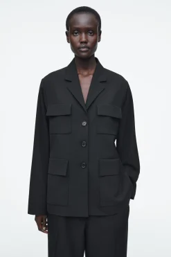 Damen COS Mäntel & Jacken*LOCKERER EINREIHIGER UTILITY-BLAZER