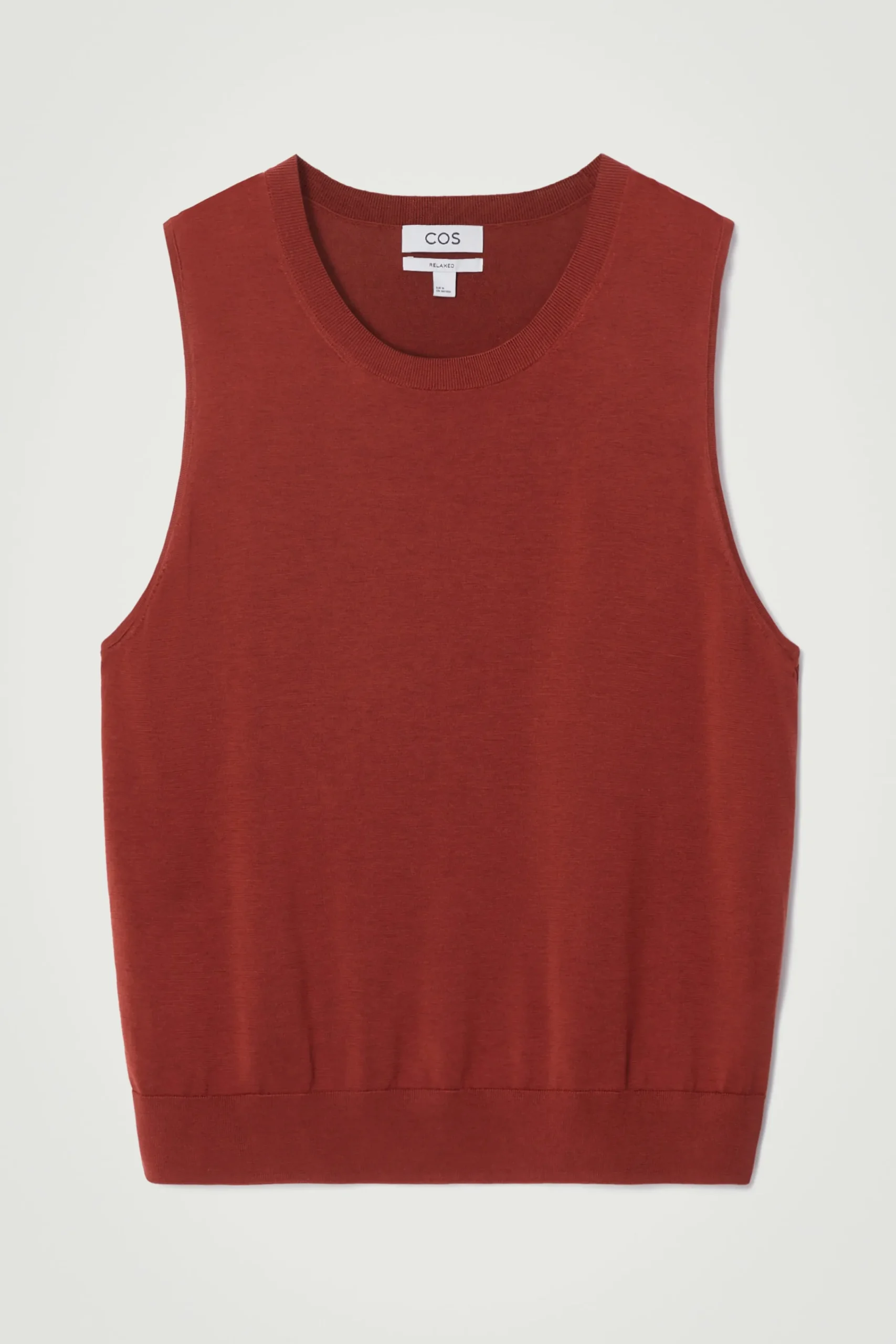 Herren COS T-Shirts & Tanktops | Strickmode*LOCKERER STRICKPULLUNDER AUS SEIDE