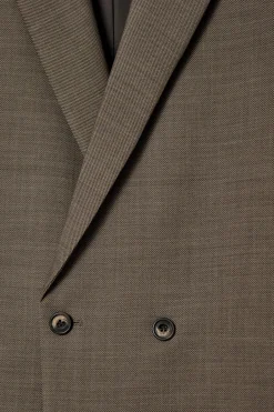 Herren COS Anzüge | Mäntel & Jacken*LOCKERER ZWEIREIHIGER BLAZER AUS WOLL-MIX
