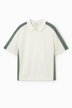 Herren COS Poloshirts*LOCKERES COLOUR-BLOCK-POLOSHIRT AUS BAUMWOLLE