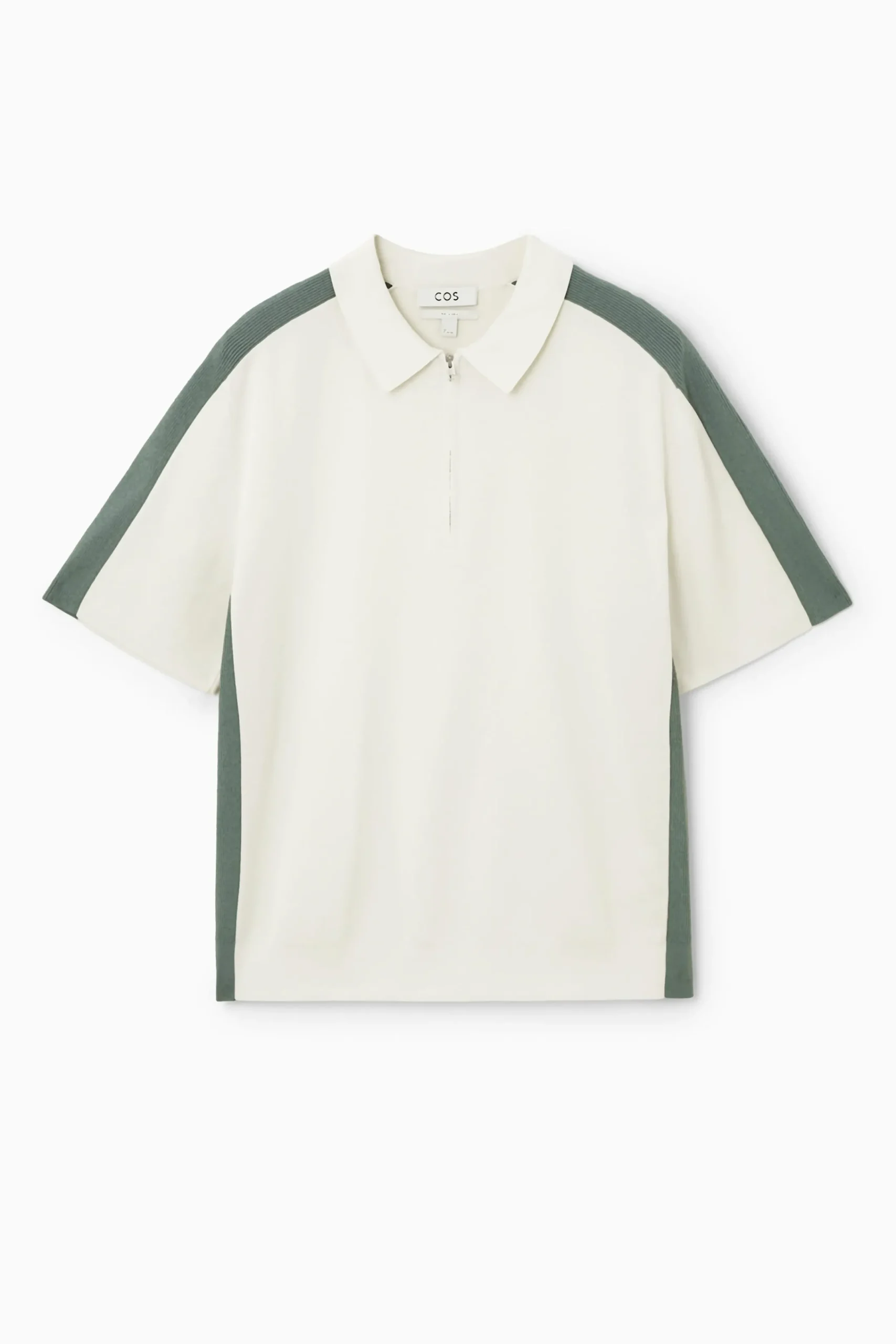 Herren COS Poloshirts*LOCKERES COLOUR-BLOCK-POLOSHIRT AUS BAUMWOLLE