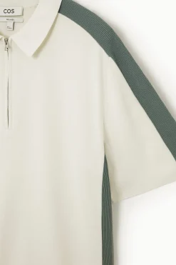 Herren COS Poloshirts*LOCKERES COLOUR-BLOCK-POLOSHIRT AUS BAUMWOLLE