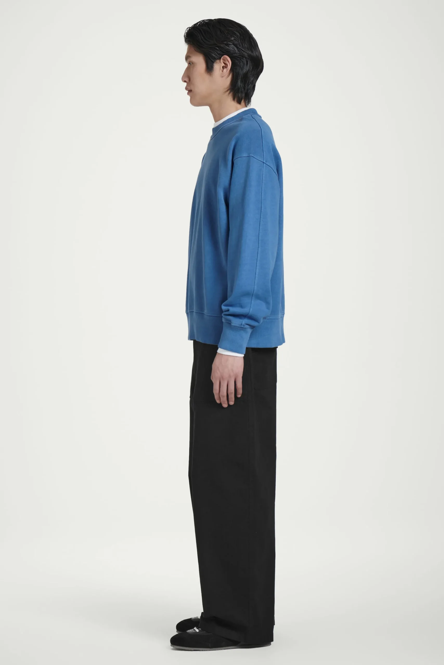 Herren COS Sweatshirts & Kapuzenpullover*LOCKERES SWEATSHIRT AUS VORGEWASCHENER BAUMWOLLE