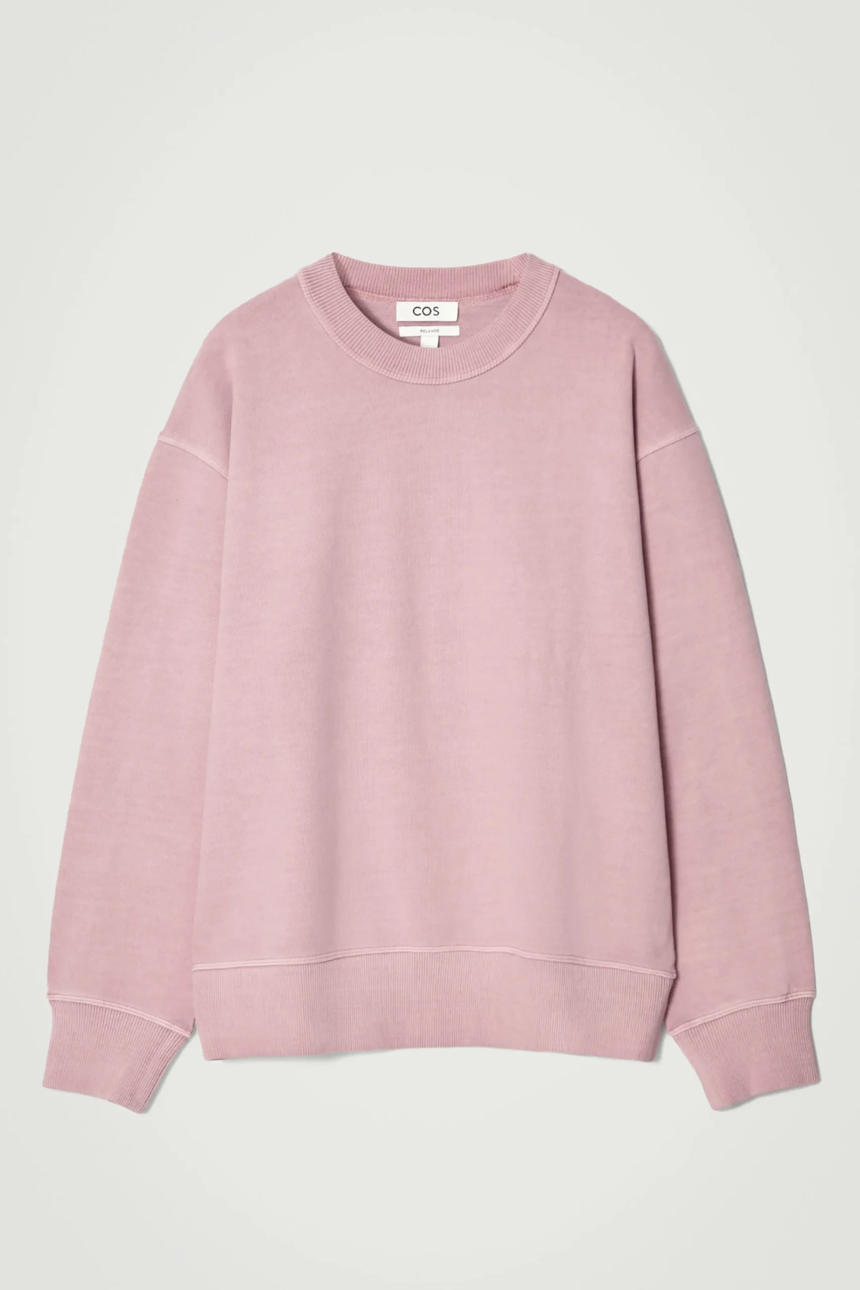 Herren COS Sweatshirts & Kapuzenpullover*LOCKERES SWEATSHIRT AUS VORGEWASCHENER BAUMWOLLE