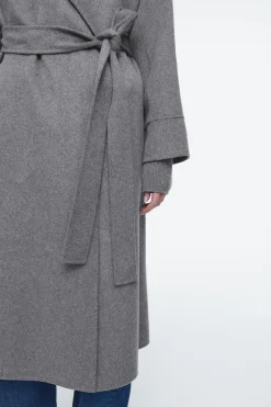 Damen COS Mäntel & Jacken*MANTEL AUS DOUBLEFACE-WOLLE MIT GÜRTEL