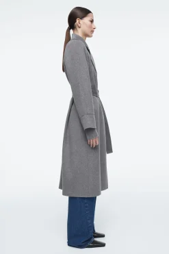 Damen COS Mäntel & Jacken*MANTEL AUS DOUBLEFACE-WOLLE MIT GÜRTEL
