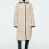 Damen COS Mäntel & Jacken*MANTEL AUS SHEARLING MIT LEDERBESÄTZEN